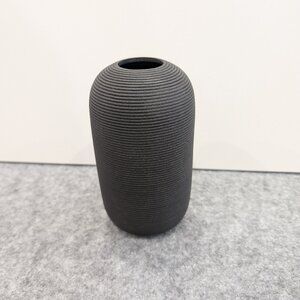 North Palm Black Bud Vase